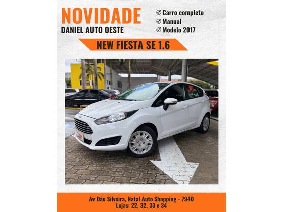 FORD FIESTA 1.6 SE HATCH 16V FLEX 4P MANUAL